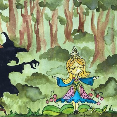 Květuška a ježibaba